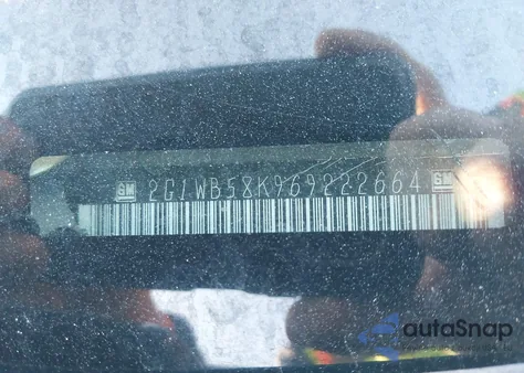 2006 Chevrolet Impala Ls z USA, uszkodzony, nr VIN 2G1WB58K969222664